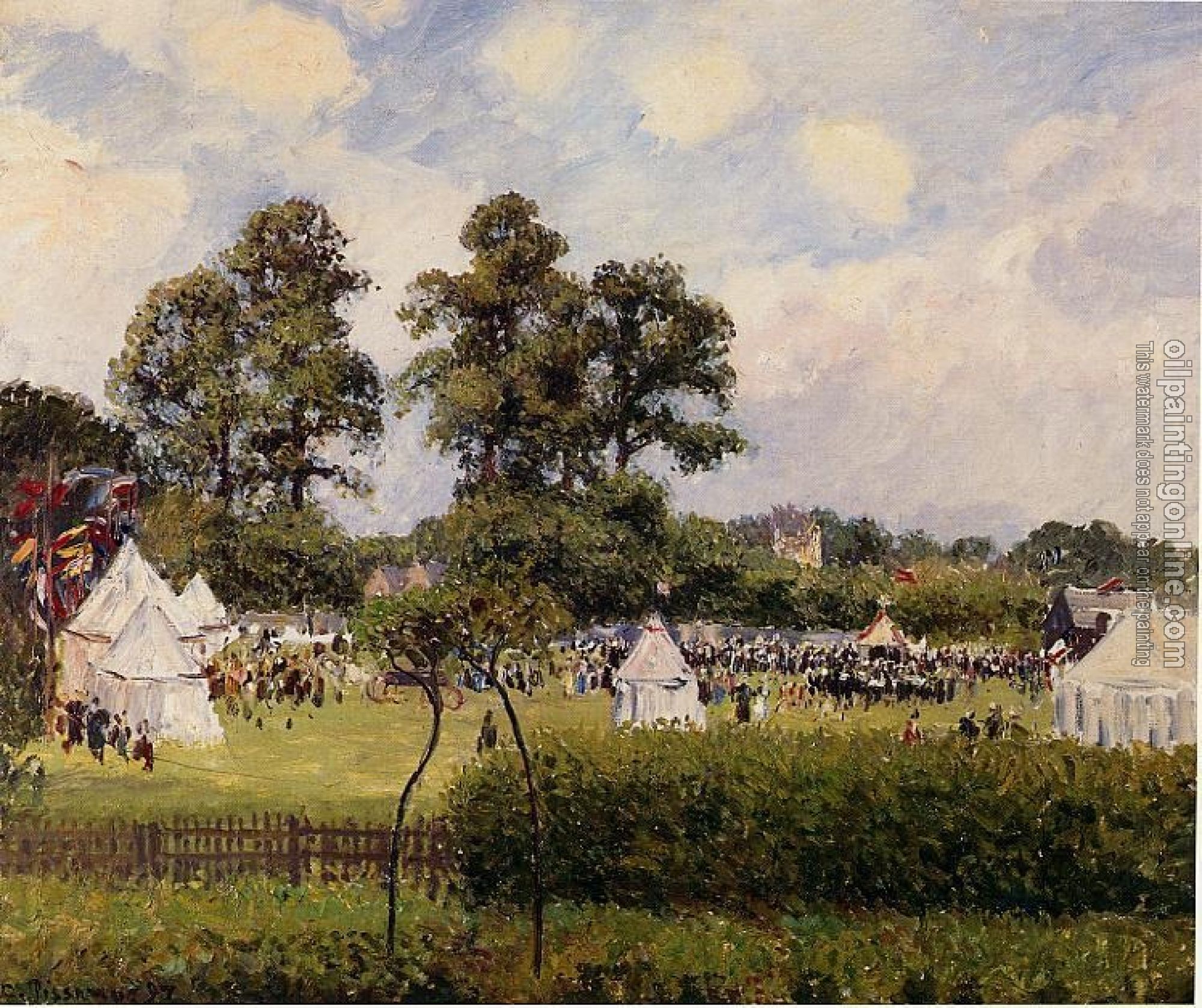 Pissarro, Camille - Jubilie Celebration at Bedford Park, London